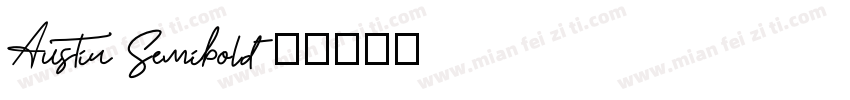 Austin Semibold字体转换